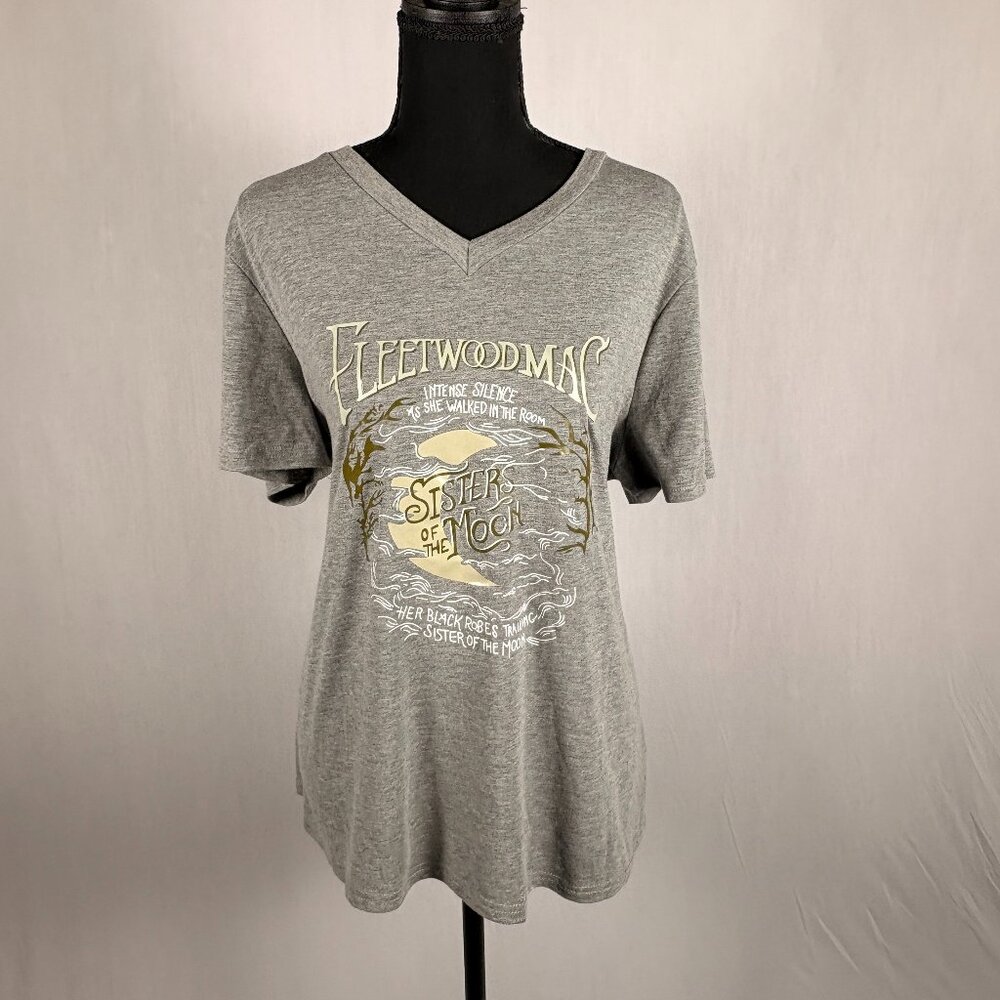 Fleetwood Mac | V-neck Tee | XXL | Gray | NWOT